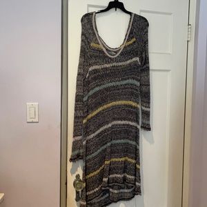 FREE PEOPLE knit sweater dress